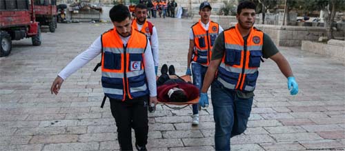 Confronto em Jerusalém deixa mais de 150 feridos