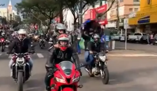 Apoiadores anunciam 'motociata' a favor de Bolsonaro em Maceió