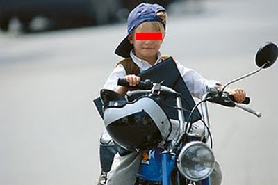 Polícia flagra criança de 10 anos pilotando motocicleta em Girau do Ponciano