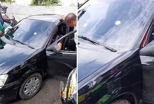 Motorista é baleado após reagir a suposto assalto na Praça Lucena Maranhão, em Bebedouro