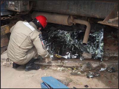Caminhão passa por cima de mototaxista em Palmeira dos Índios