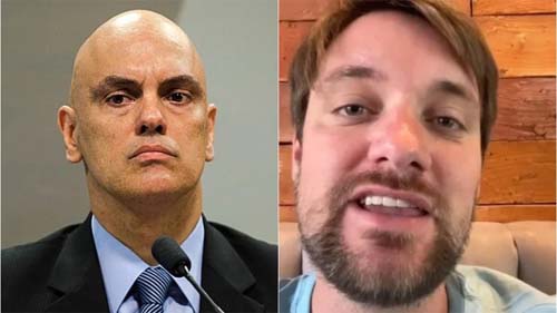 Moraes manda soltar youtuber bolsonarista preso na Lesa Pátria