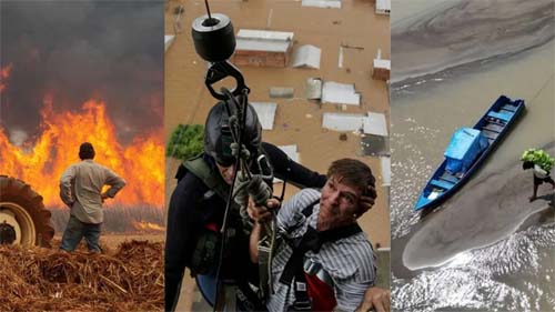 Seca, Enchentes e Queimadas: Desastres Climáticos de 2024 Reforçam a Urgência na Luta Contra a Crise Climática