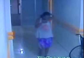 Mulher sequestra bebê do Hospital Santo Antônio. Ela fugiu com a criança em um táxi