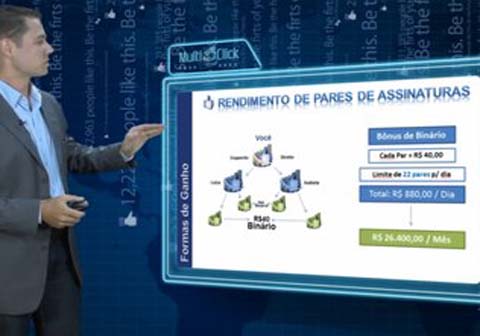 Polícia faz busca e apreensão na Multiclick, suspeita de pirâmide