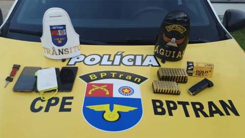 BPTran intercepta entrega ilegal de munições em Maceió