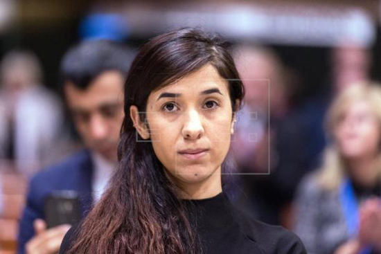 Iraque comemora entrega do Nobel da Paz à yazidi Nadia Murad