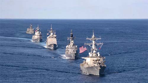 Com apoio dos EUA incerto, Japão desafia China com manobras e amplia alianças militares