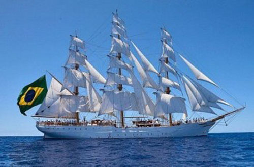 Navio-Veleiro estará aberto à visitação a partir do dia 30