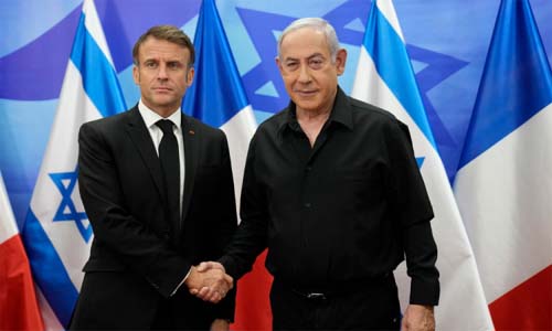 Netanyahu critica Macron e afirma que reconhecimento do Estado palestino é ‘erro grave’