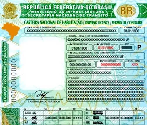 Confira a nova carteira de motorista a partir de 2022
