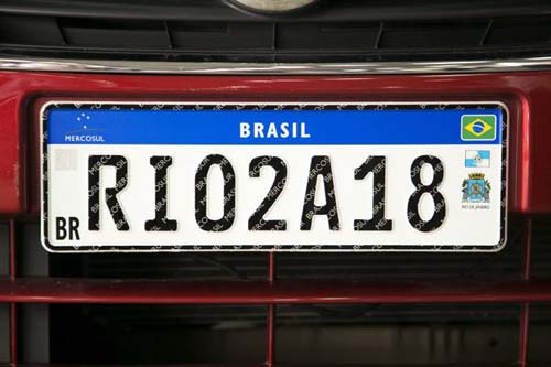 Contran dá novo prazo para implantação de placas com padrão Mercosul