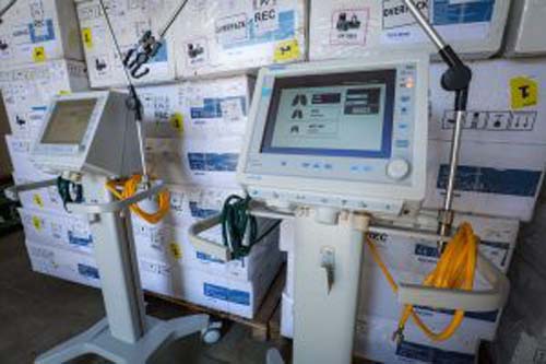 Chegada de novos respiradores garante abertura de mais 40 leitos de UTI para Covid em AL