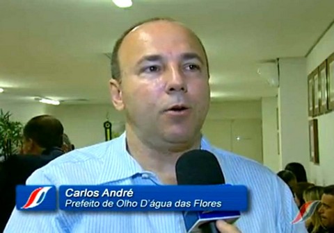 MP denuncia Prefeito de Olho d´Água das Flores por pecularo e formação de quadrilha