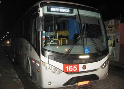 ‘Passageiros’ assaltam ônibus na AL 220 próximo a Usina Porto Rico