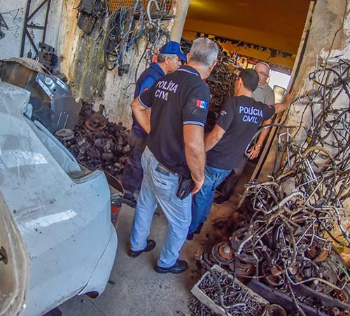 Operação “Peça Certa 2”: peças e moto são apreendidas em Maceió