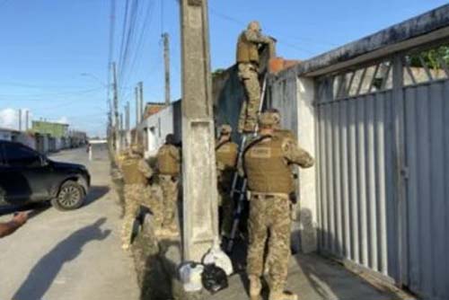 Operação em Rio Largo contra o crime Organizado