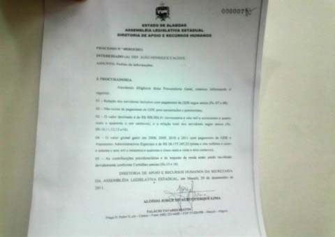 Servidor da ALE chega a receber até R$ 5 mil em GDE