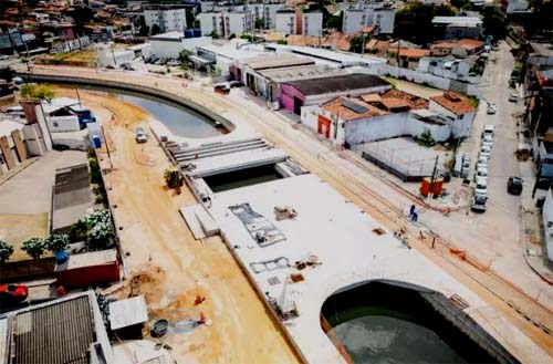 Progresso no Parque Linear da Avenida Humberto Mendes traz revitalização ao Salgadinho