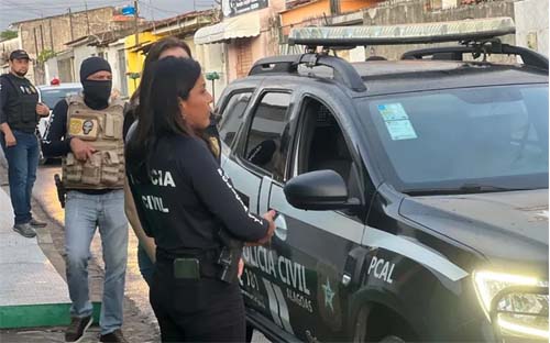 Em operação, Polícia Civil prende três suspeitos de assassinar torcedor do CSA com barra de ferro