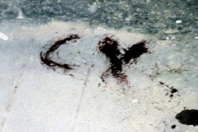 Algemado, torturado, esfaqueado, baleado e com o rosto estourado por uma pia