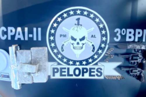 Sogra autoriza entrada e polícia encontra armas e droga na casa de suspeito