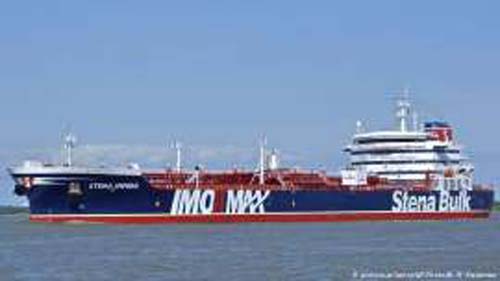 Ocidente cobra libertação de petroleiro britânico