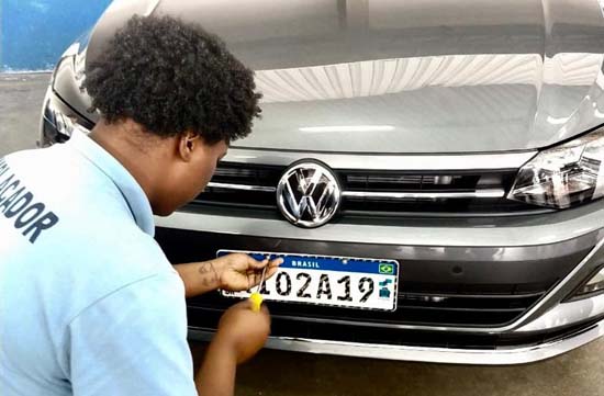 Placas padrão Mercosul começam a ser utilizadas em novembro em Alagoas