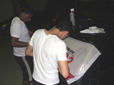 Pixações e plotagens lideram mídia de propagando politica em União