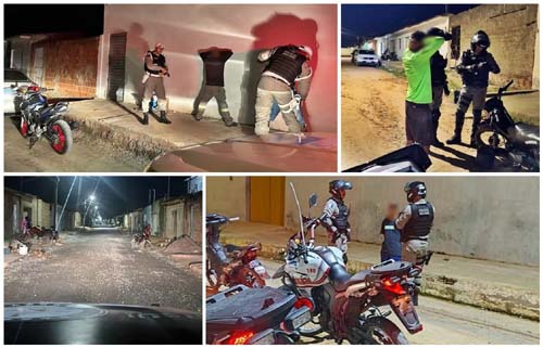 Forças de Segurança ocupam São Miguel dos Campos com várias ações na cidade