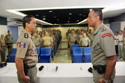 Polícia Militar recebe reforço do efetivo dispensado do Gabinete Militar 