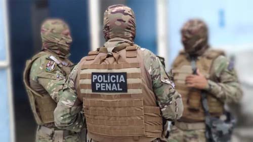Policiais penais de AL realizam paralisação por valorização e aumento do efetivo