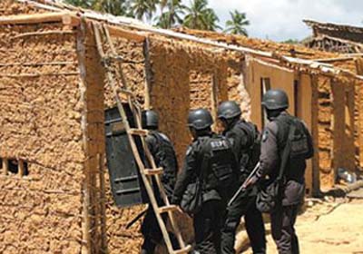 Polícia cumpre reintegração de posse em Porto de Pedras