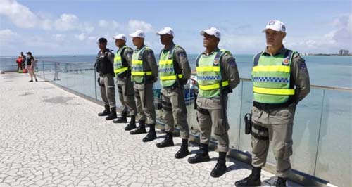 PM inicia esquema de segurança para encontro que reúne líderes globais em Maceió