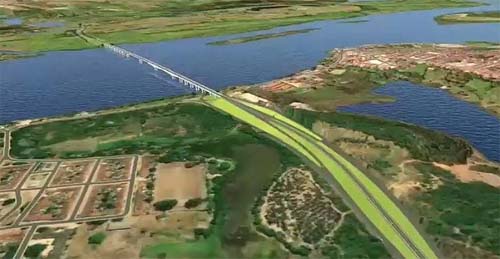 Ponte entre AL e SE é incluída no PAC e terá mais de R$ 200 milhões para conclusão