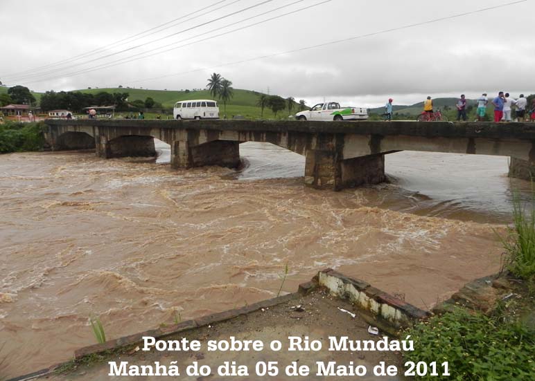 Riachos afluentes do Rio Mundaú transbordam e deixam familias desabrigadas em União