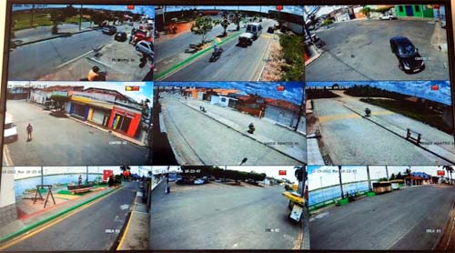 Porto Real do Colégio passa a contar com monitoramento de mais de 50 câmeras e drone