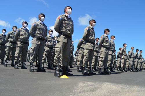 Estado forma 811 praças e anuncia edital para novo concurso da Polícia Militar