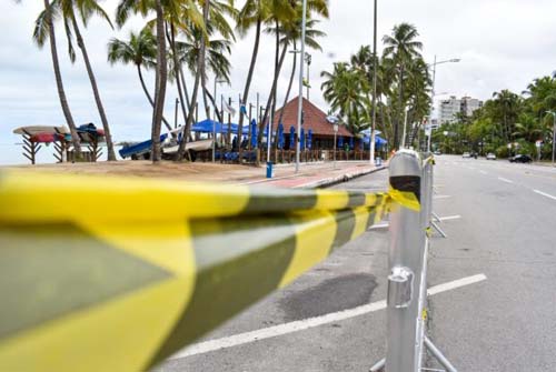 Com decreto renovado, está proibido acesso a praias durante feriado da Semana Santa em Alagoas
