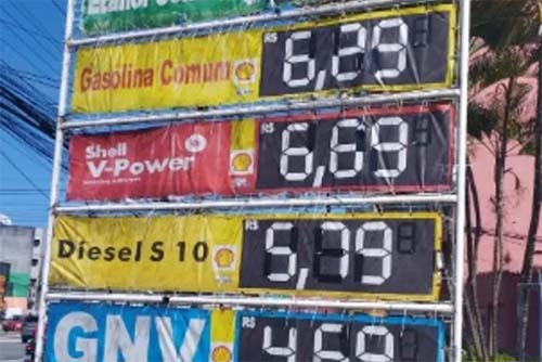 Preço médio da gasolina em Maceió é maior do que a média nacional; confira