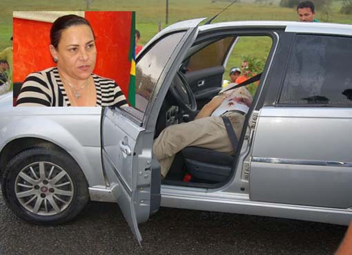 Prefeita de Anadia, marido e primo são acusadospor morte de vereador