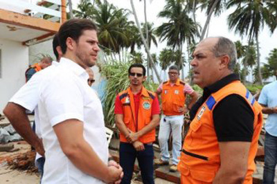 Prefeito Cláudio Filho Cacau decreta situação de Emergência na Barra Nova