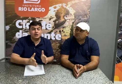 Prefeito de Rio Largo e vice descartam possibilidade de renúncia