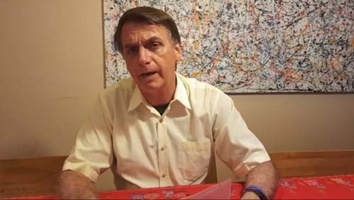 Em vídeo para comentar notícias, Bolsonaro ignora Coaf e diz que 'barra vai ser pesada'
