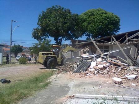 Antigo Presídio Militar é demolido no Trapiche