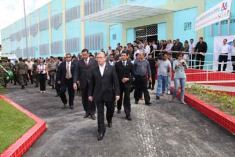 Governador faz inaugurações e anuncia concursos para Segurança Pública 