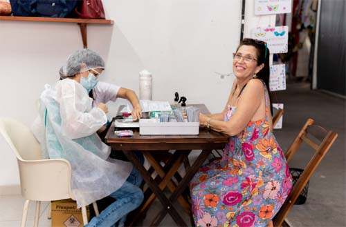 Saúde leva ações preventivas contra HIV e Aids para turistas no Porto de Maceió