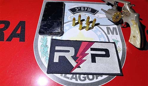 Jovem de 22 anos é preso após atirar contra policiais militares em Arapiraca