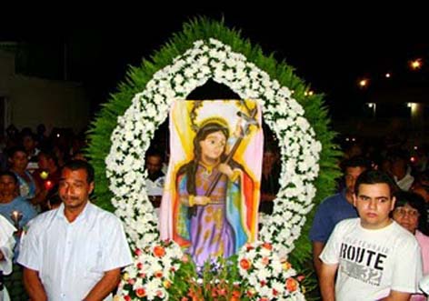 Católicos de União dos Palmares comemoram Festa da Santa Maria Madalena padroeira local