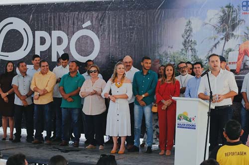 Nos 70 anos de emancipação, Major Izidoro ganha obra do Pró-Estrada